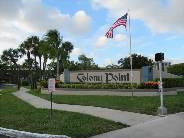 1-bedroom home at 1101 Colony Point Circle #206, Pembroke Pines