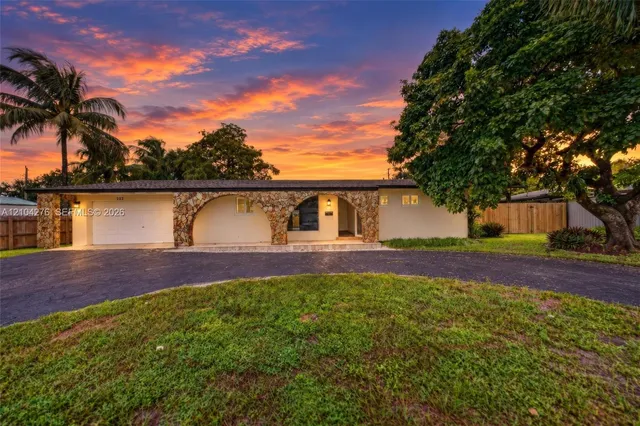 4-bedroom home at 222 SW 58th Avenue, Plantation