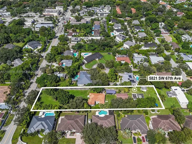 5-bedroom home at 5821 SW 67th Avenue, South Miami