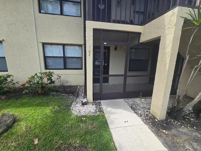 2-bedroom rental at 7197 GOLF COLONY Court #104, Lake Worth