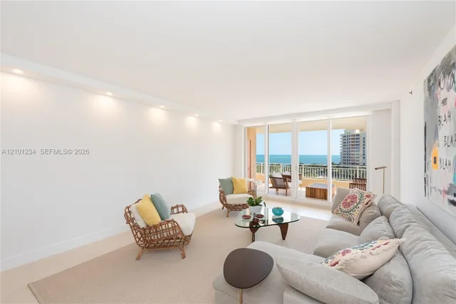 2-bedroom rental at 791 Crandon Boulevard #901, Key Biscayne