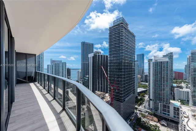2-bedroom rental at 45 SW 9th Street #3606, Miami
