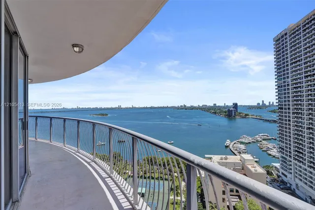 2-bedroom rental at 1750 N Bayshore Drive #2202, Miami