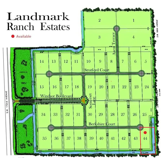 Land at 16700 BERKSHIRE Court, Southwest Ranches