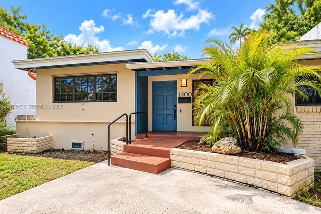 3-bedroom rental at 1400 Madrid Street, Coral Gables