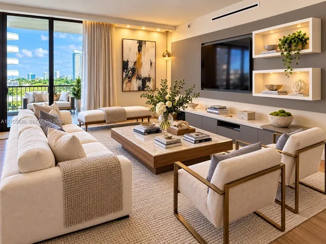 2-bedroom rental at 1581 Brickell Avenue #506, Miami