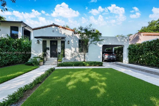 3-bedroom rental at 1230 Genoa Street, Coral Gables