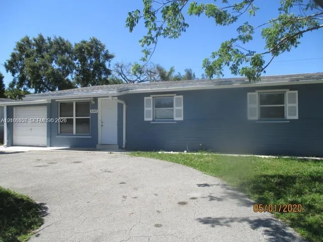 3-bedroom home at 4169 SW 50th Street, Dania Beach