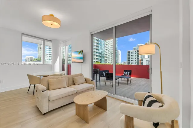 1-bedroom rental at 90 NE 32 #612, Miami