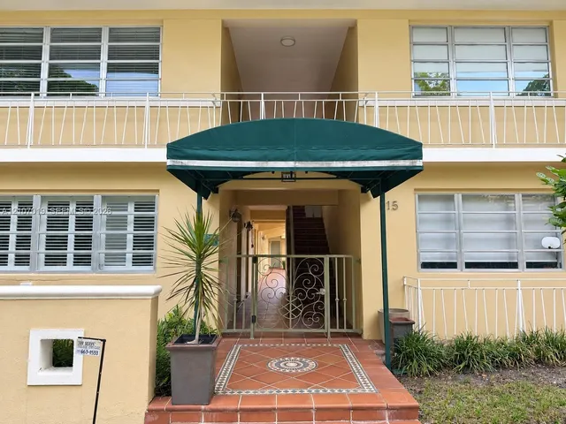 1-bedroom rental at 115 Calabria Avenue #13, Coral Gables