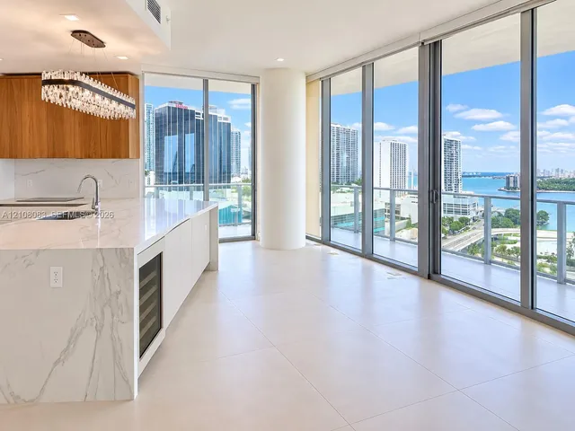 2-bedroom rental at 1400 Biscayne Boulevard #1206, Miami